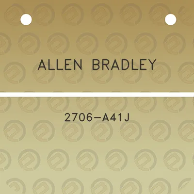 allen-bradley-2706-a41j