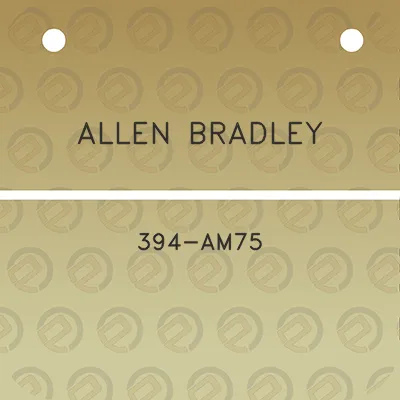 allen-bradley-394-am75