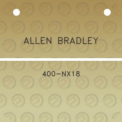 allen-bradley-400-nx18