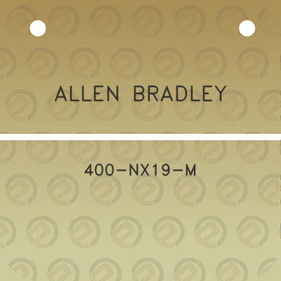 allen-bradley-400-nx19-m