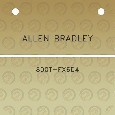 allen-bradley-800t-fx6d4