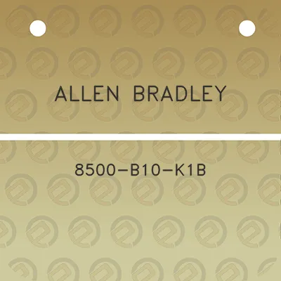 allen-bradley-8500-b10-k1b