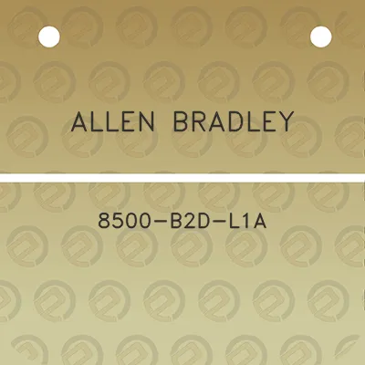 allen-bradley-8500-b2d-l1a