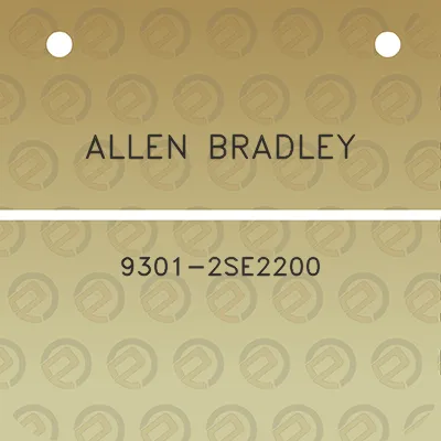 allen-bradley-9301-2se2200