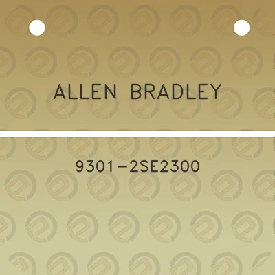 allen-bradley-9301-2se2300