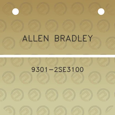 allen-bradley-9301-2se3100