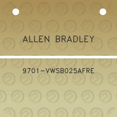 allen-bradley-9701-vwsb025afre