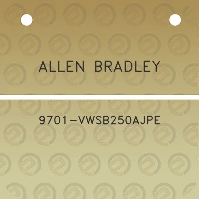 allen-bradley-9701-vwsb250ajpe