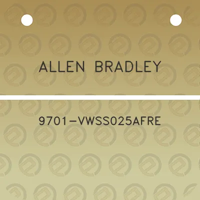 allen-bradley-9701-vwss025afre