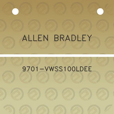 allen-bradley-9701-vwss100ldee