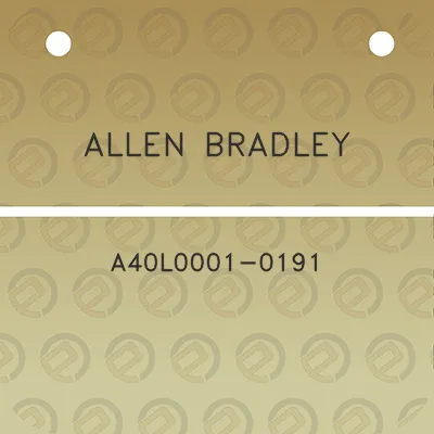 allen-bradley-a40l0001-0191