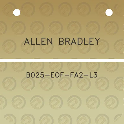 allen-bradley-b025-eof-fa2-l3