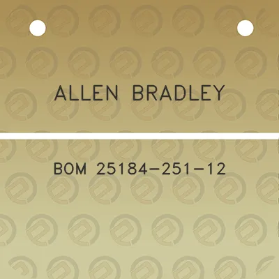 allen-bradley-bom-25184-251-12