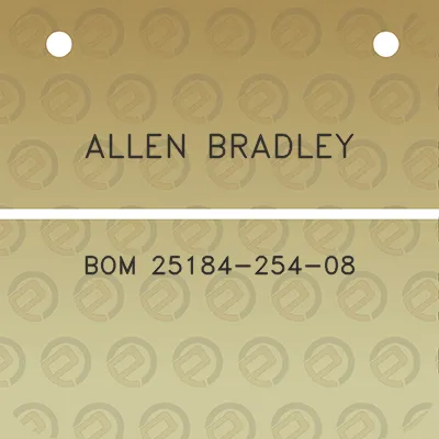 allen-bradley-bom-25184-254-08