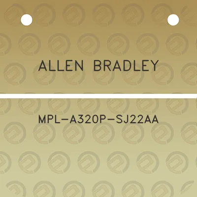 allen-bradley-mpl-a320p-sj22aa