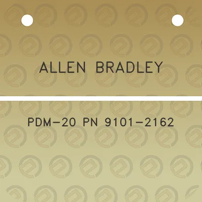 allen-bradley-pdm-20-pn-9101-2162