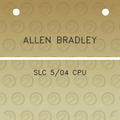 allen-bradley-slc-504-cpu