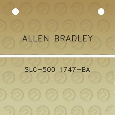 allen-bradley-slc-500-1747-ba