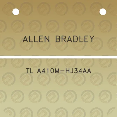 allen-bradley-tl-a410m-hj34aa