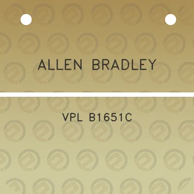 allen-bradley-vpl-b1651c