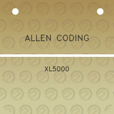 allen-coding-xl5000