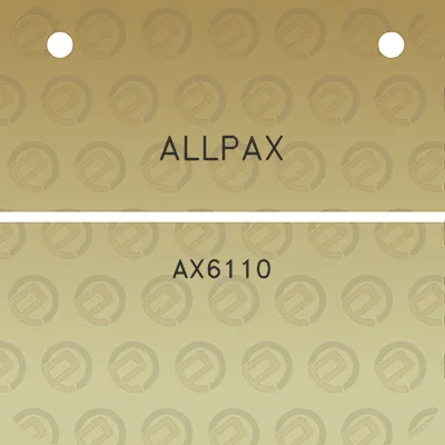 allpax-ax6110