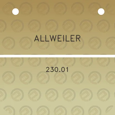 allweiler-23001