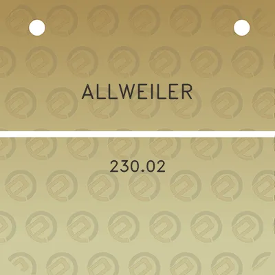 allweiler-23002