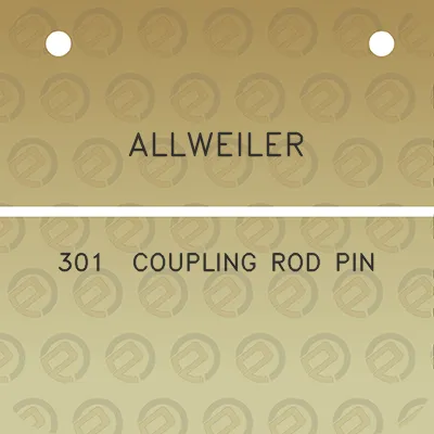 allweiler-301-coupling-rod-pin