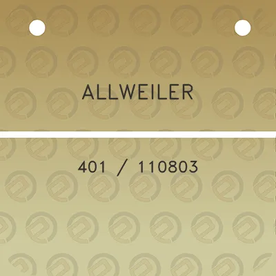 allweiler-401-110803