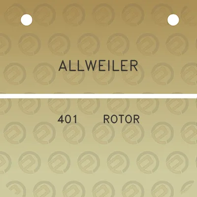 allweiler-401-rotor