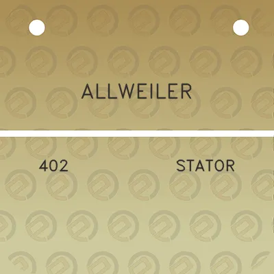 allweiler-402-stator