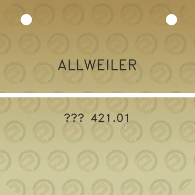 allweiler-no-42101