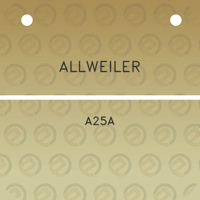 allweiler-a25a