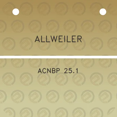 allweiler-acnbp-251