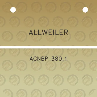 allweiler-acnbp-3801