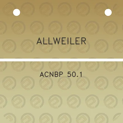 allweiler-acnbp-501