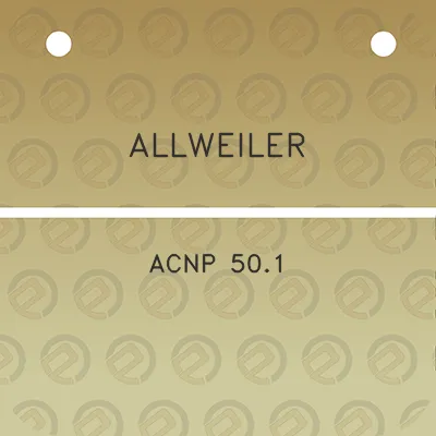 allweiler-acnp-501