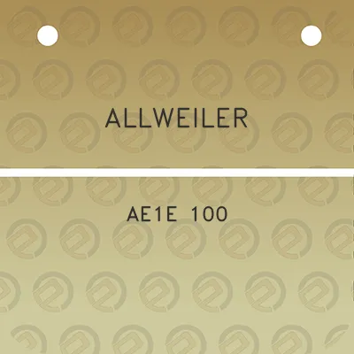 allweiler-ae1e-100