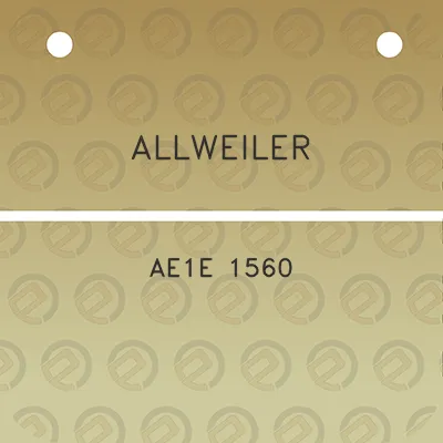 allweiler-ae1e-1560