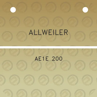 allweiler-ae1e-200