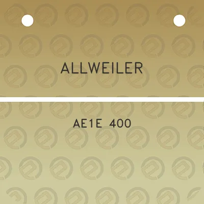 allweiler-ae1e-400