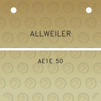 allweiler-ae1e-50