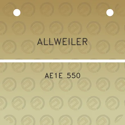 allweiler-ae1e-550