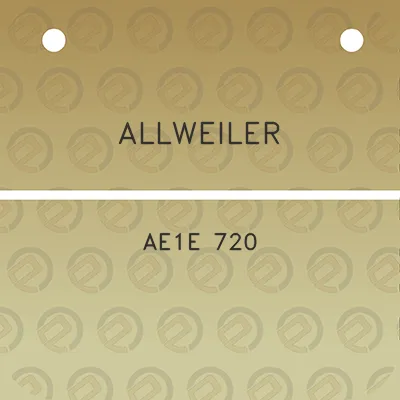 allweiler-ae1e-720