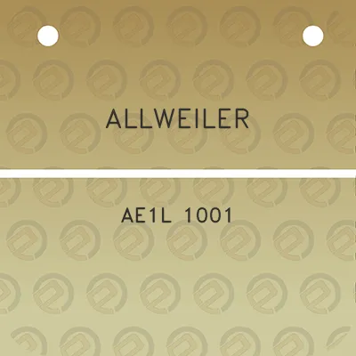 allweiler-ae1l-1001