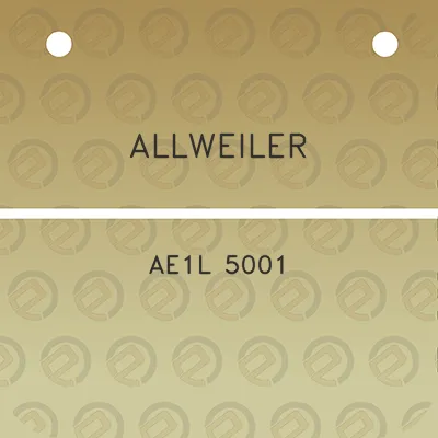 allweiler-ae1l-5001