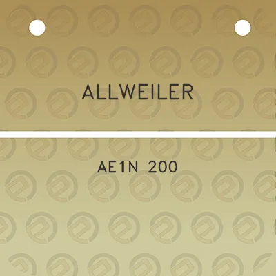 allweiler-ae1n-200