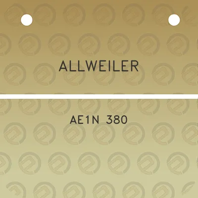 allweiler-ae1n-380