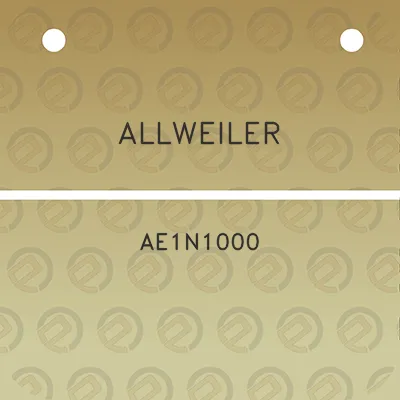 allweiler-ae1n1000